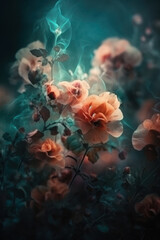 Abstract Blossom Background