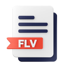 3d file format data icon illustration