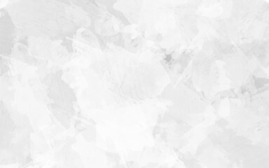 watercolor art old wall texture dirty gray with gray background. background and texture of white concrete wall.  White plastered wall background. 