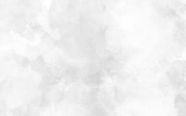 Fototapeta premium watercolor art old wall texture dirty gray with gray background. background and texture of white concrete wall. White plastered wall background. 
