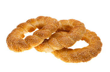 turkish bagel isolated
