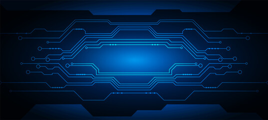 technology background with hi-tech digital data
