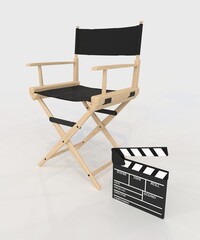 3d movie director chair