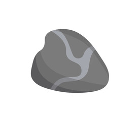 Concept Spa stone with texture. This vector illustration features black and grey stone textures and a soothing color palette. Vector illustration.