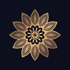 Premium gradient Pattern mandala isolated background