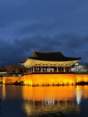 Donggung Palace and Wolji Pond, Gyeongju, Korea