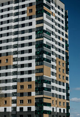 Obraz premium Residential modern apartment building