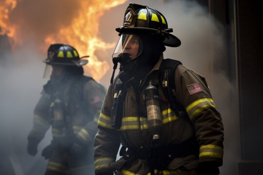 US Firefighters in Action, Generative AI