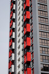 Modern elements in contemporary architecture.