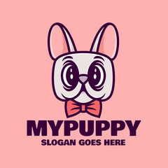 Logo cartoon puppy