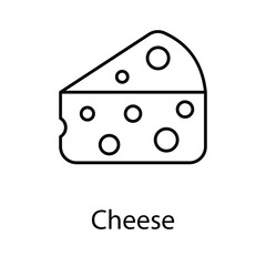 Cheese icon. Suitable for Web Page, Mobile App, UI, UX and GUI design