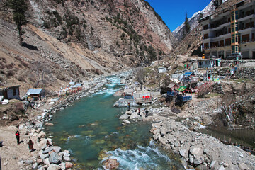 The river of Kalam valley in Himalayas, Pakistan