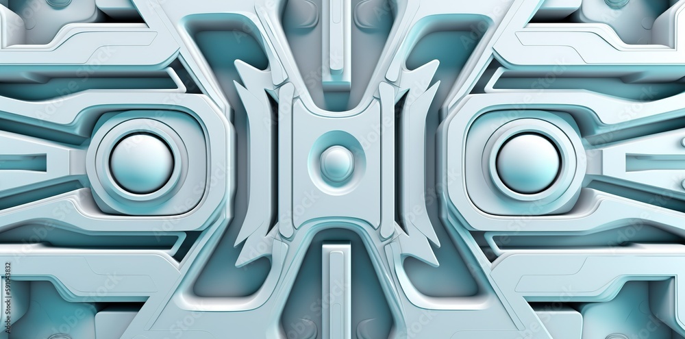 Poster details 3d futuristic machine texture parts, texture background, sci-fi 3d texture of technology mac