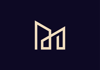 simple and lukury line design based an apartement or property