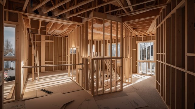 building a house. generative ai
