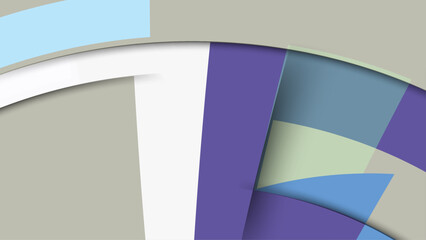 Pastel grey, purple and blue geometric background design