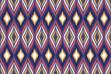 Geometric ethnic seamless pattern. abstract illustration design for wallpaper. Tribal ethnic vector texture. Aztec style. Folk embroidery. Indian, Scandinavian, African rug.
