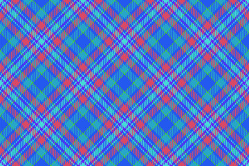 Textile pattern fabric. Plaid texture background. Vector seamless tartan check.