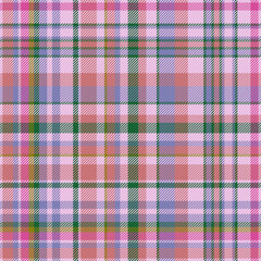Texture plaid textile. Check seamless pattern. Background fabric tartan vector.