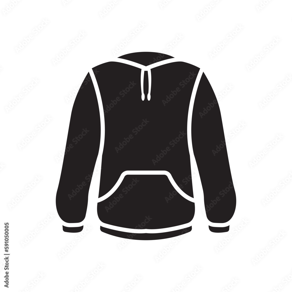 Poster Jacket symbol icon,logo illustration design template.