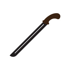 Machete icon symbol, illustration design template