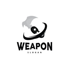 Fototapeta premium Kerambit Logo, Indonesia Fighting Weapon Vector, Ninja Fighting Tool Simple Design, Template Illustration Symbol Icon