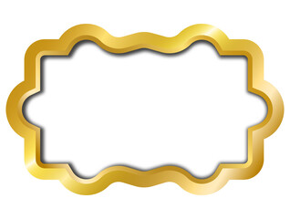 decorative frames banner label collection png transparent background transform Your designs with gold frame