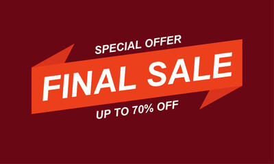 Final Sale Special Offer
