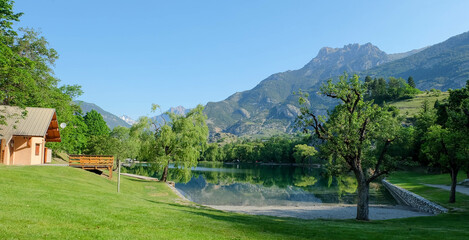 Lac de la Roche de Rame - Alpen in Frankreich - Route des Grandes Alpes