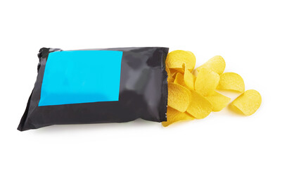 Potato chips bag