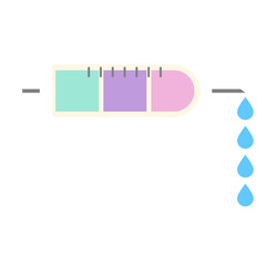The Solution Loading with Syringe