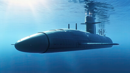 modern war submarine