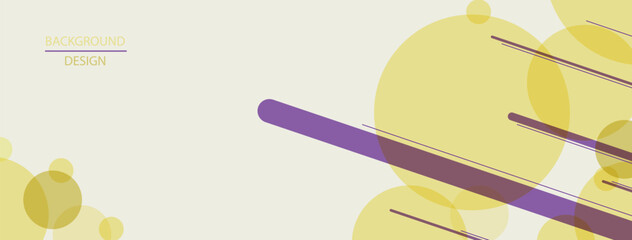 Abstract pattern of circles for banners, covers, brochures and simple backgrounds in a minimalist style