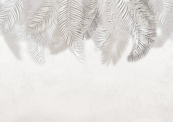 wallpapers. Palm leaves. background of palm leaves.
