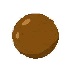 Pixel art Mud Dumpling Illustration