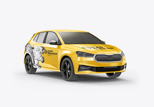 Car Wrap Mockup