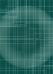 Minimal Minimal Geometric Vector Poster Design with Lines and Gradient Colorful Circles. Collection of Abstract Backgrounds for Covers, Flyers, Templates, Booklets, Cards, Brochures, Branding, etc.