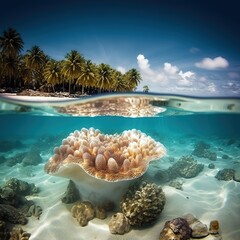 Exploring the Wonders of the Coral Reef, Generative AI