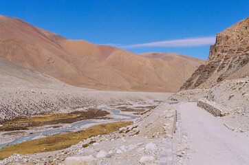 landscape in the himalayas