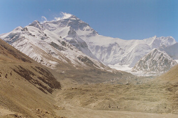 landscape in the himalayas