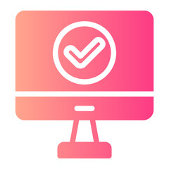 computer gradient icon