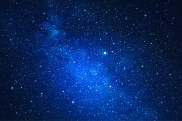 Night starry sky. Milky Way, stars and nebula. Space vector background - 591086442