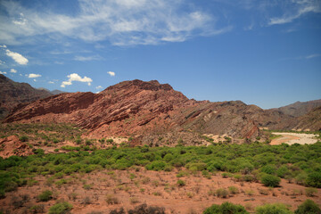 Fototapeta premium The splendid colors of the Quebrada De Las Conchas, Argentina