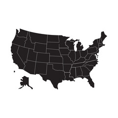 United States map