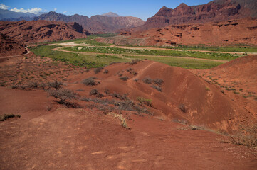 The splendid colors of the Quebrada De Las Conchas, Argentina