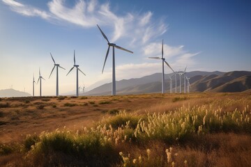 Obraz premium some ways to integrate renewable energy into urban ideas, generative artificial intelligence 