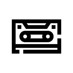 Cassette Tape line icon