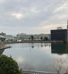 Obraz premium bridge over the river