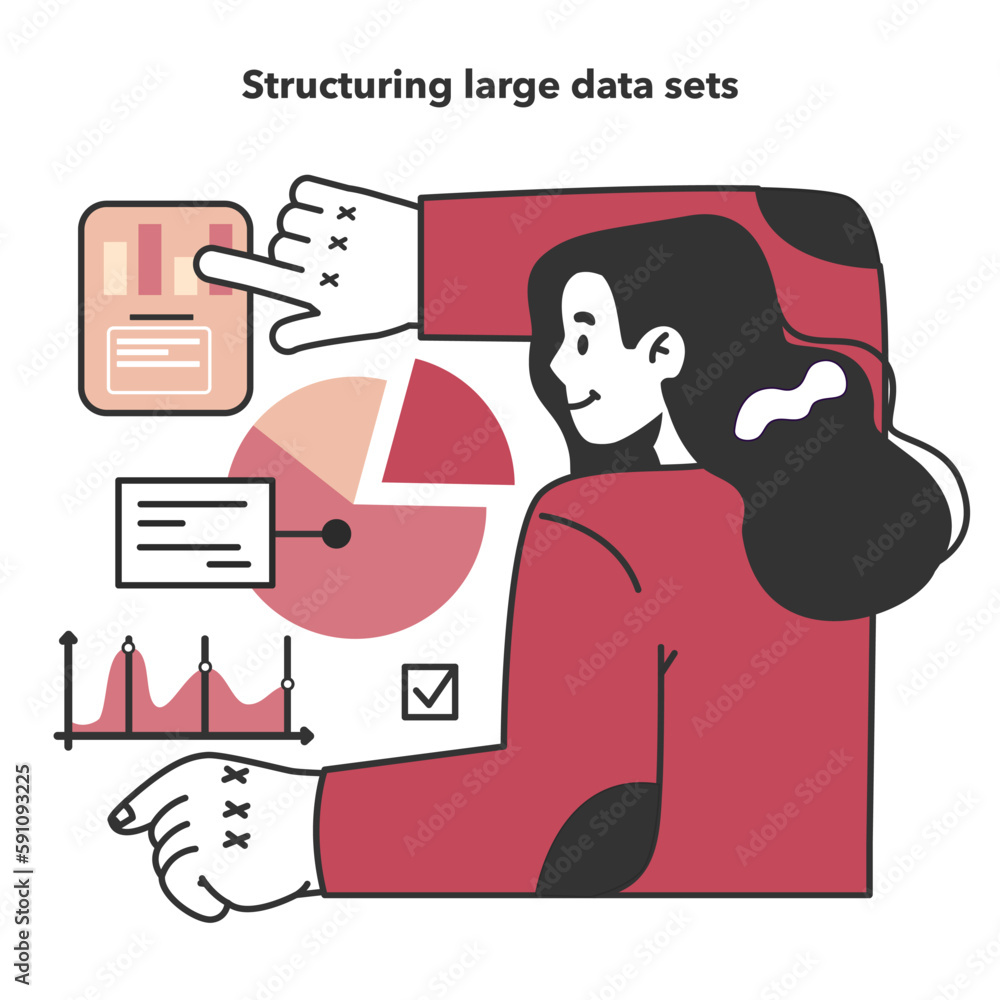 Poster bid data structuring. data science and optimization for machine