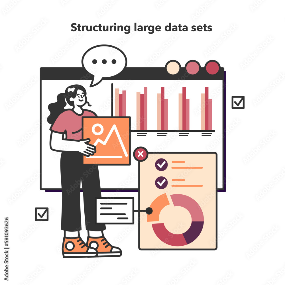 Poster bid data structuring. data science and optimization for machine